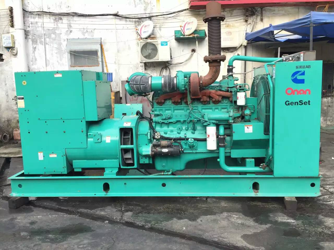 繁昌租赁发电机-柴油发电机不正常冒烟的原因